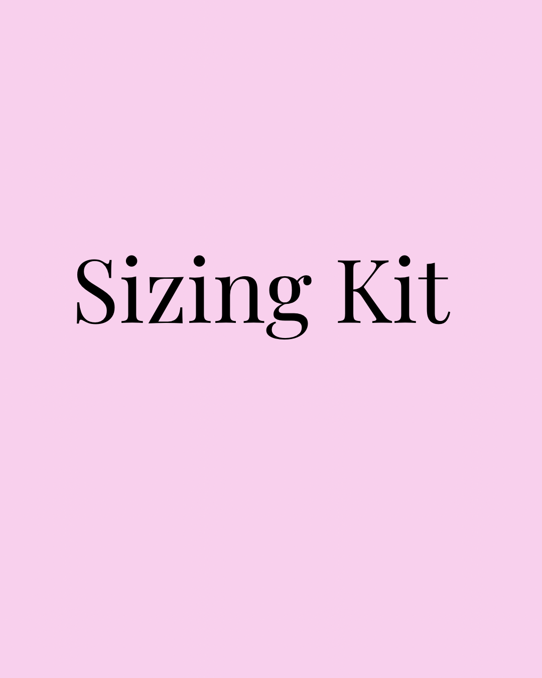 Sizing Kit