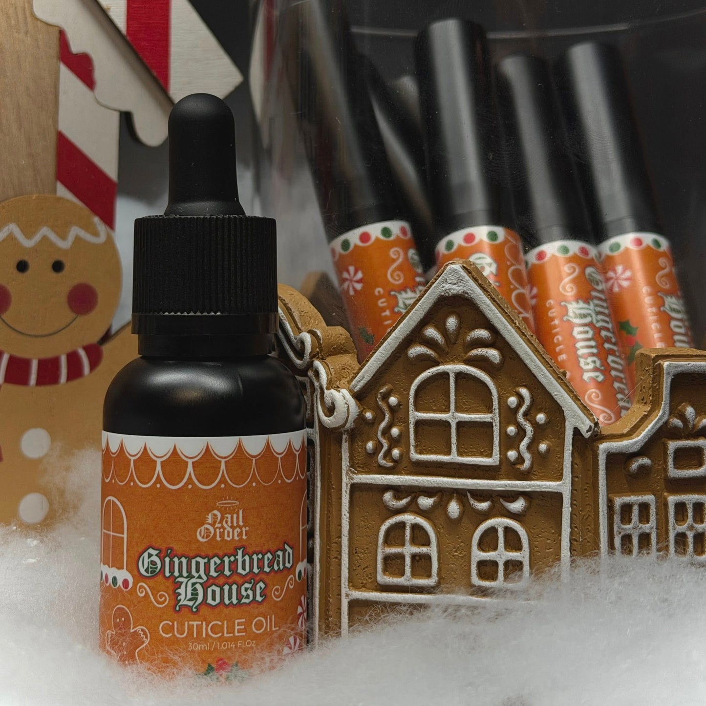 Nail Order Gingerbread House